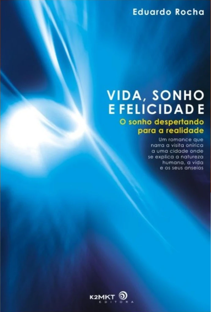Capa Livro Vida, Sonho e Felicidade