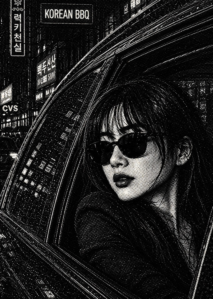 Garota de Seul press